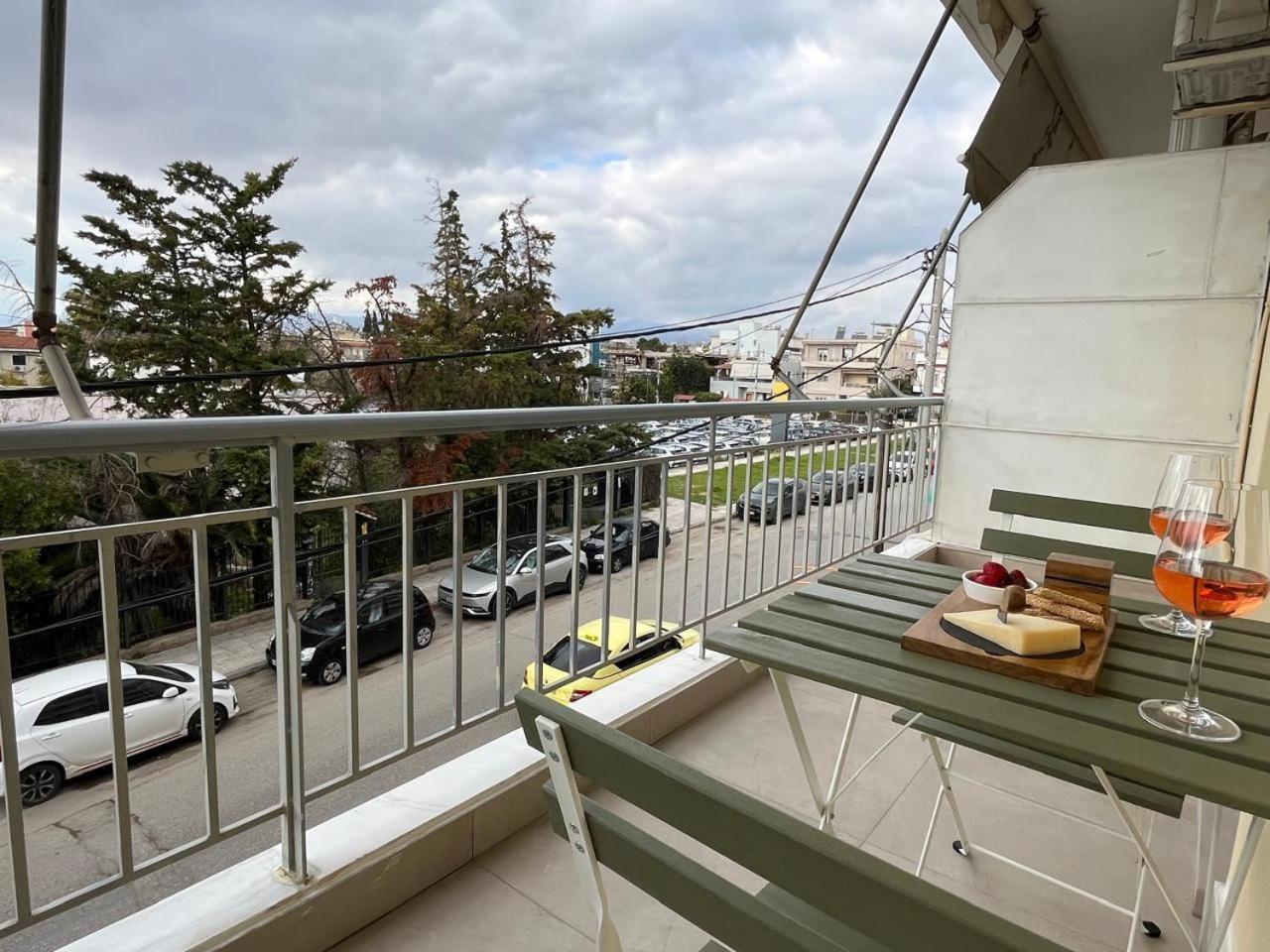 Marousi Cozy Apartment Atena Exterior foto